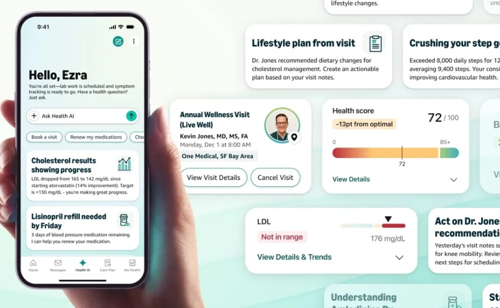Amazon launches health AI chatbot for One Medical members